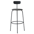 Menu Afteroom Bar Chair Black Melange Front View