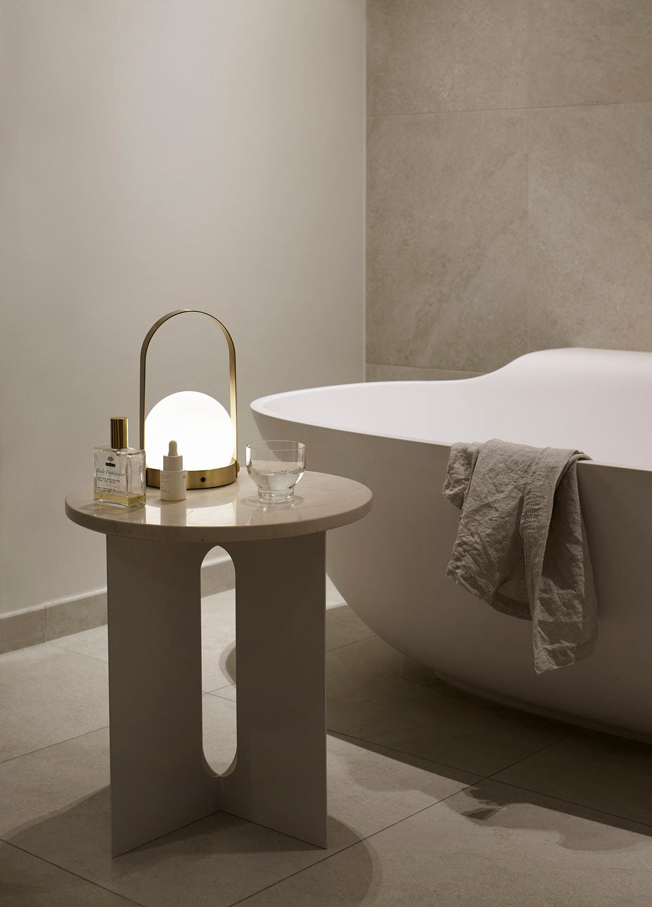 Menu Carrie Lamp Brushed Brass