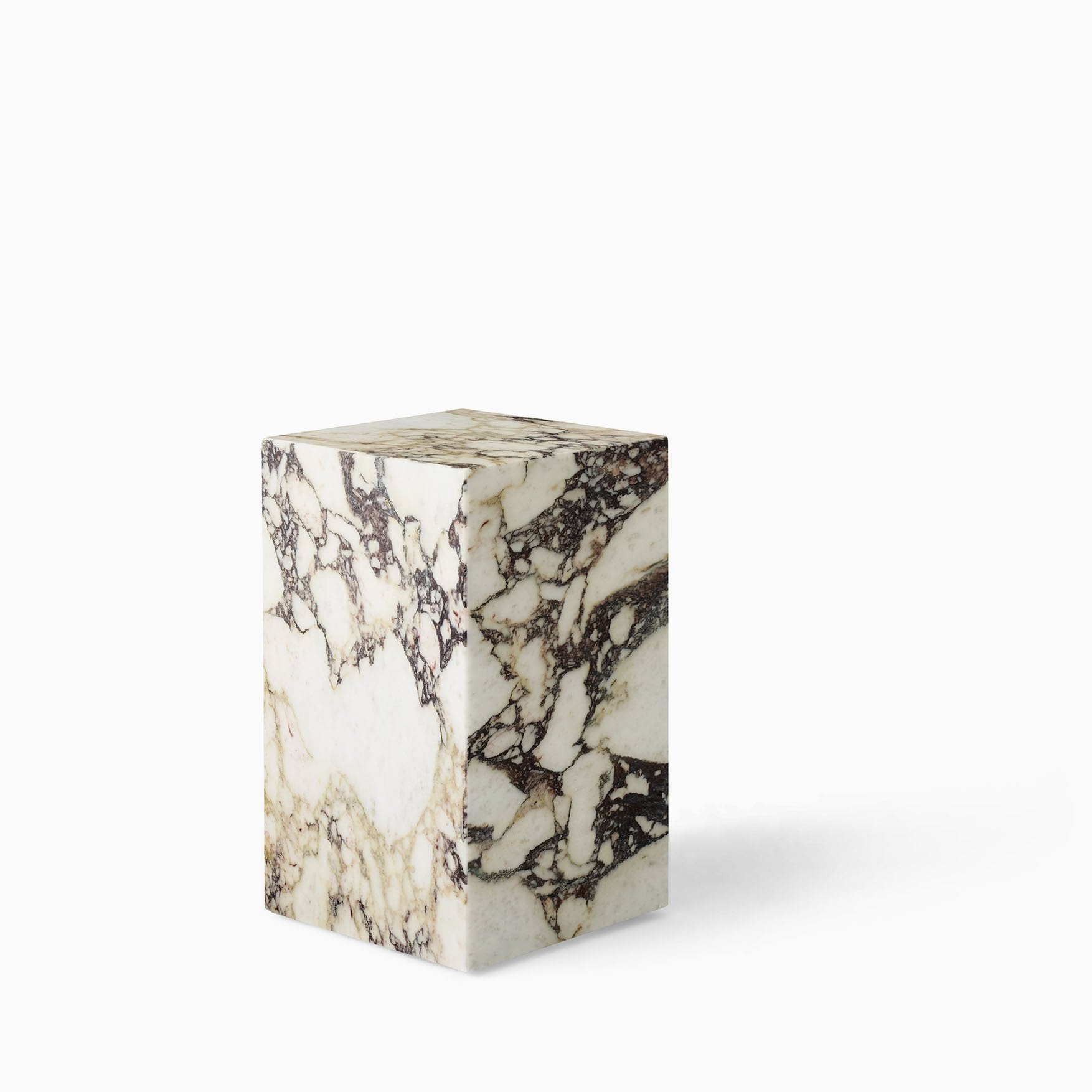 Menu Plinth Tall Calacatta Viola