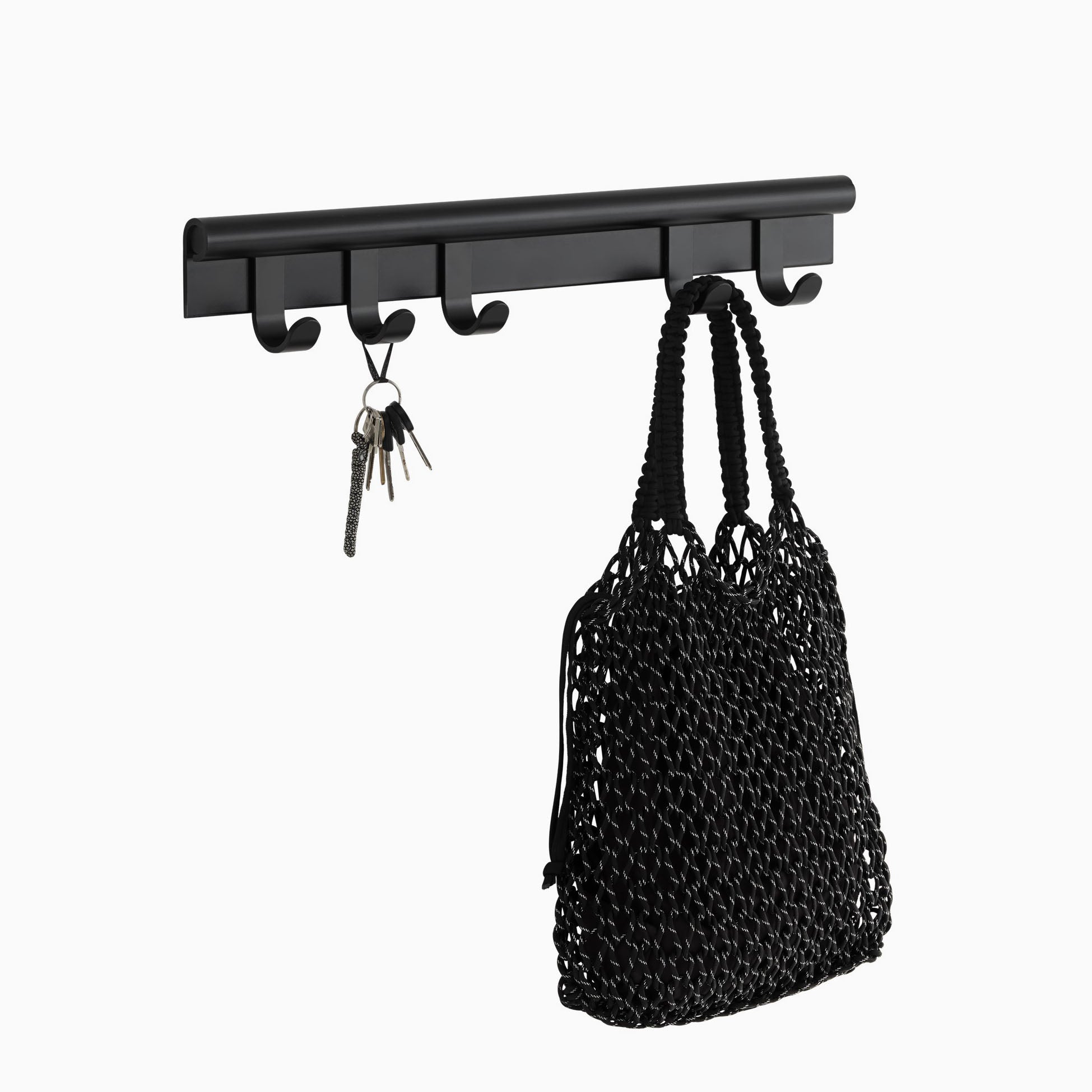 Muuto Coil Coat Rack Black 60cm