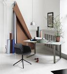Muuto Fiber Armchair Swivel Base Display 
