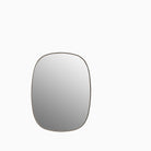 Muuto Framed Mirror Small Taupe Clear