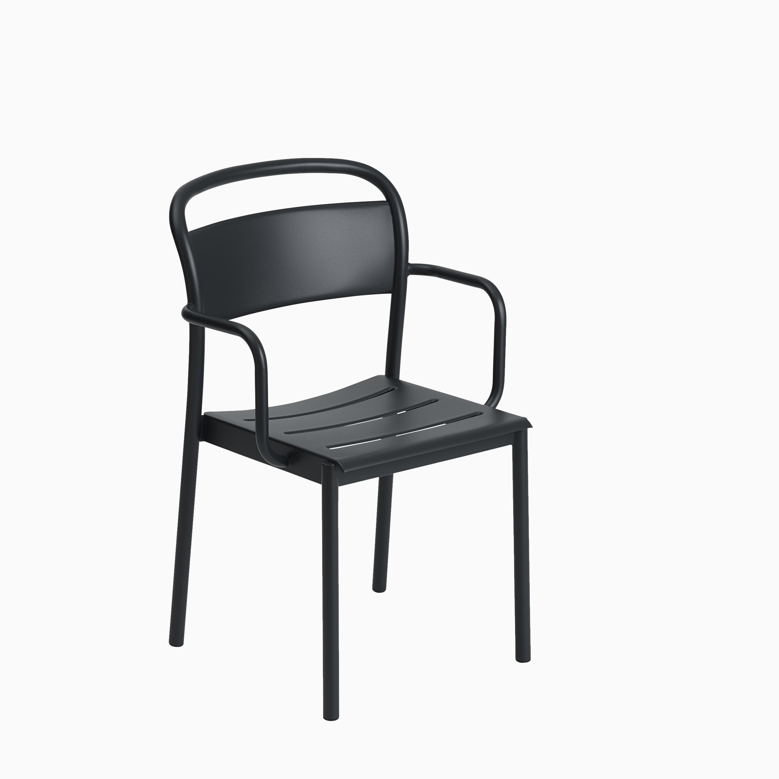 Muuto Linear Steel Armchair Black