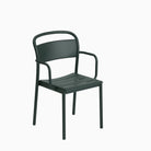 Muuto Linear Steel Armchair Dark Green