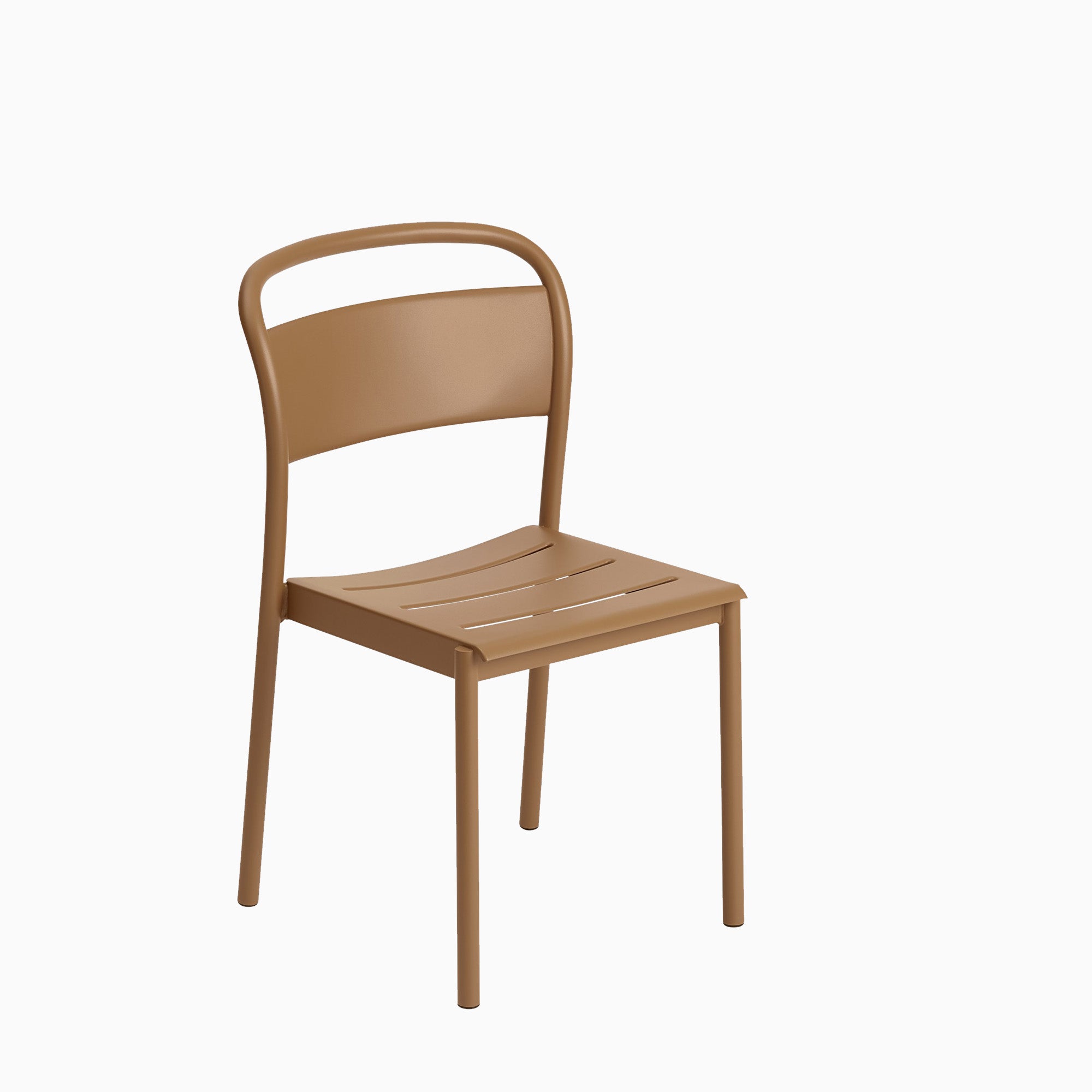 Muuto Linear Side Chair Burnt Orange