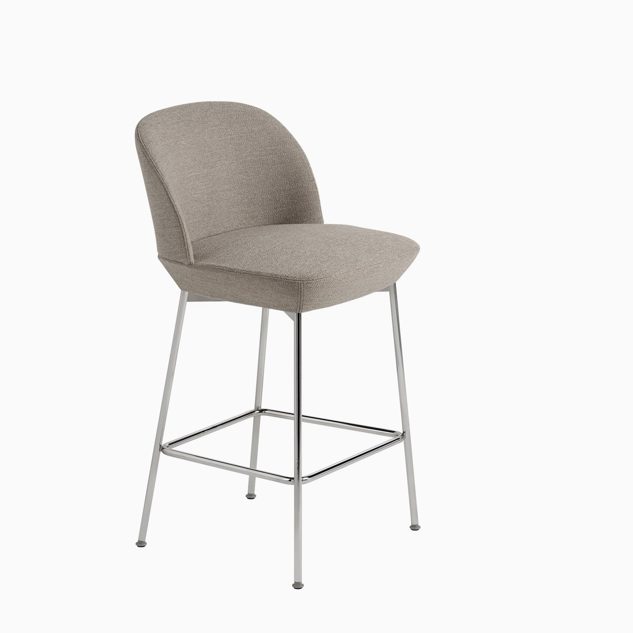 Muuto Oslo Stool Ocean 32 Chrome