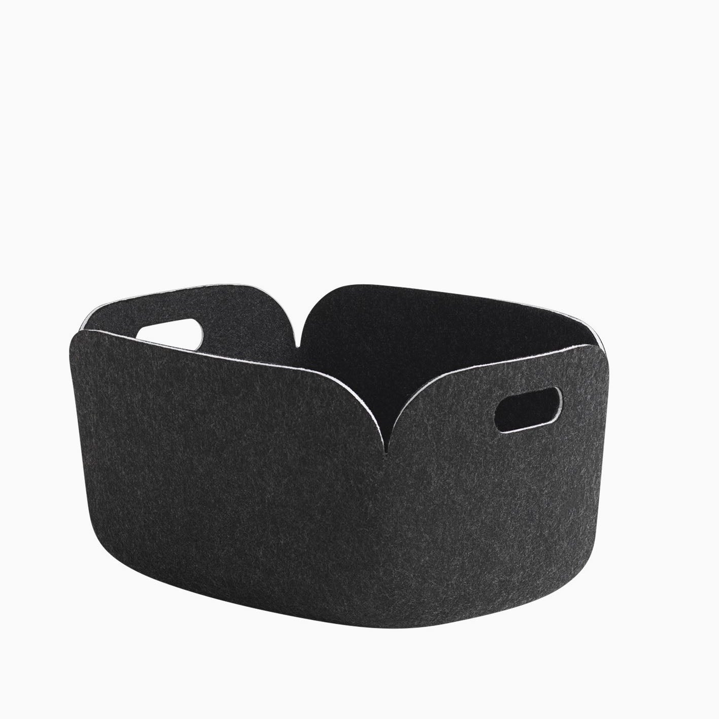 Muuto Restore Basket Black Melange