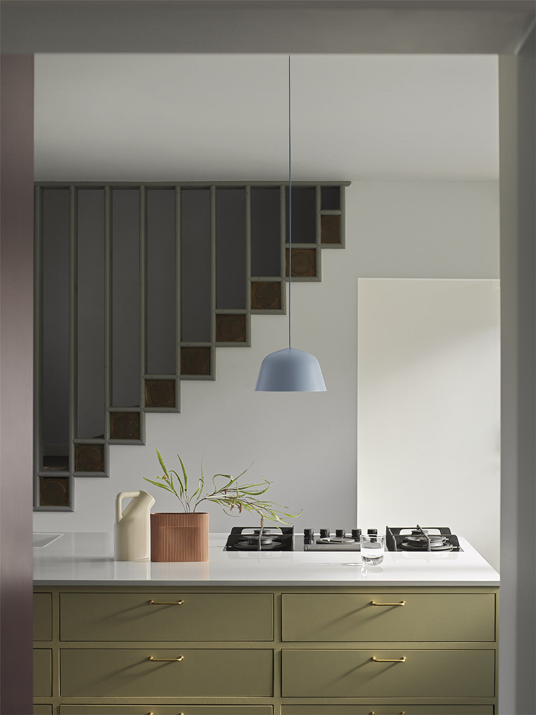 Muuto Ridge Vase 16.5cm Terracotta