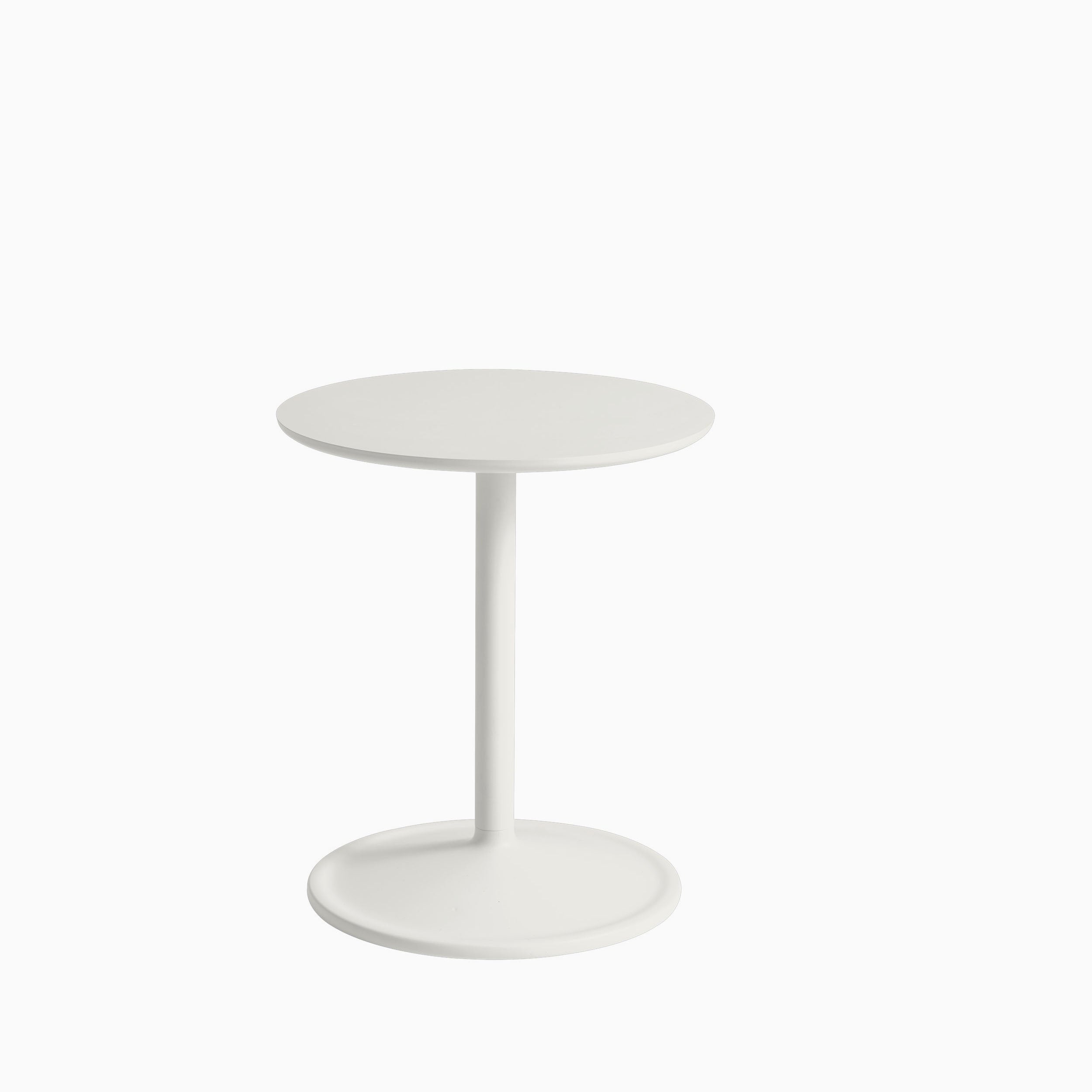 Muuto Soft Side Table H48cm D41cm OFF WHITE