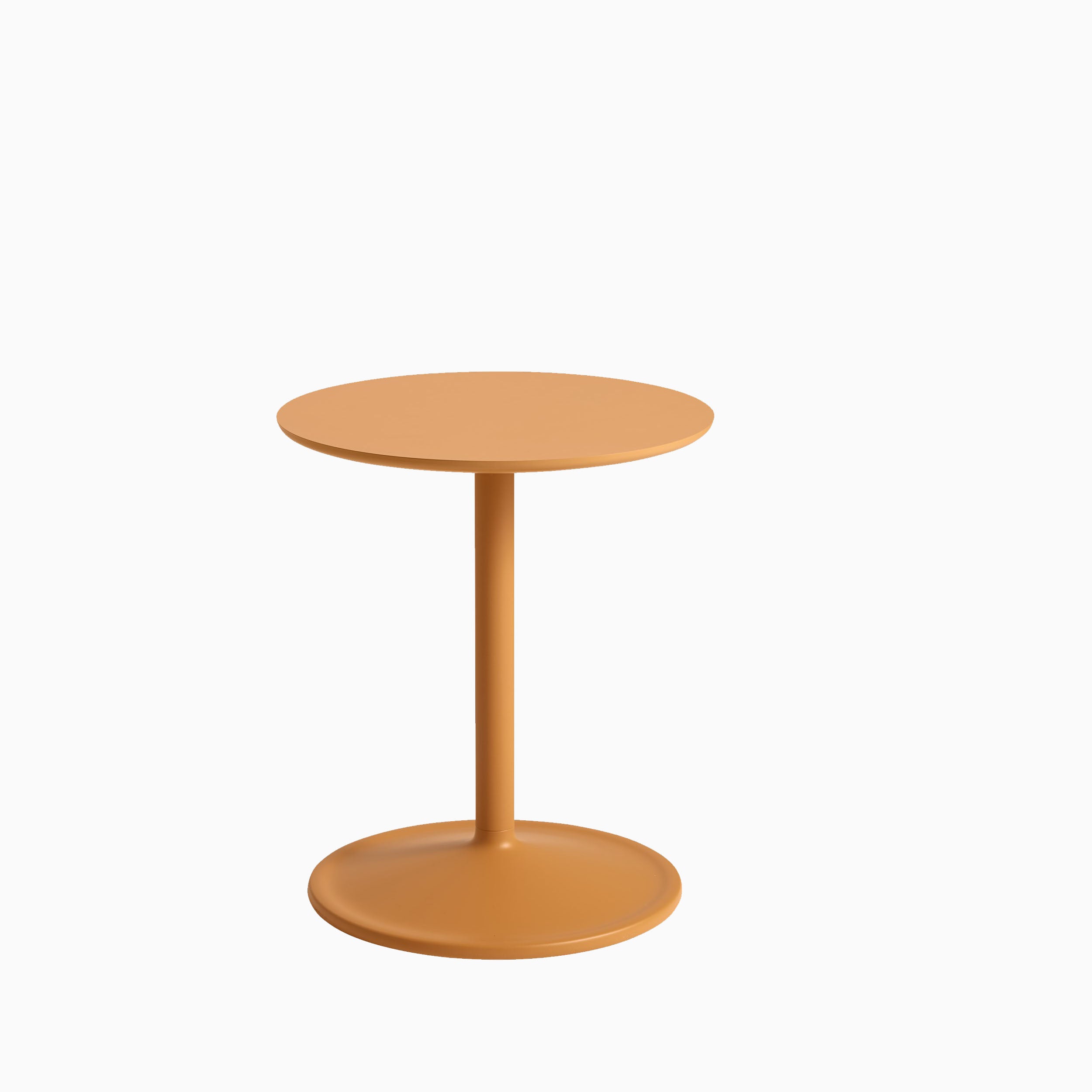 Muuto Soft Side Table H48cm D41cm ORANGE