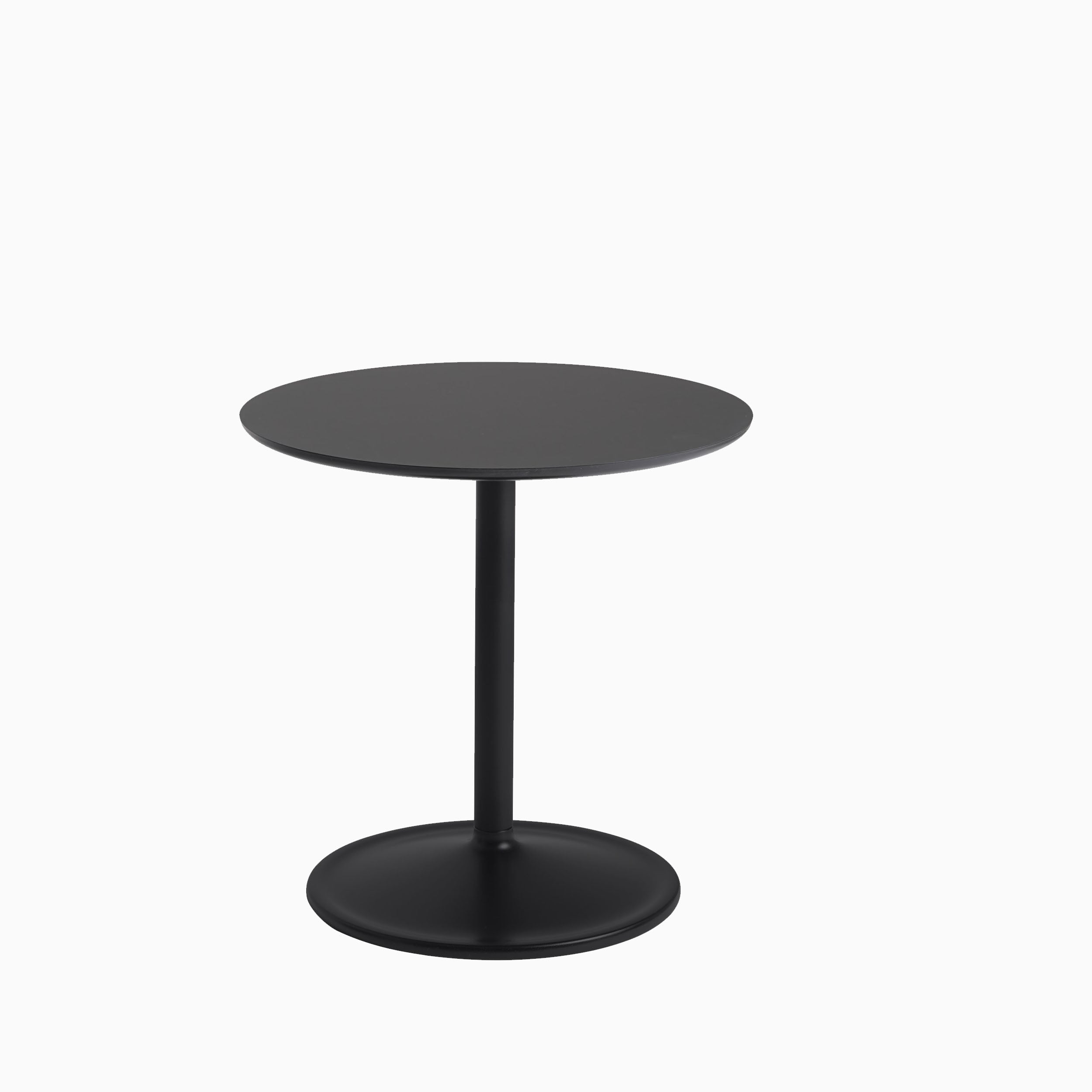 Muuto Soft Side Table H48cm D48cm Black
