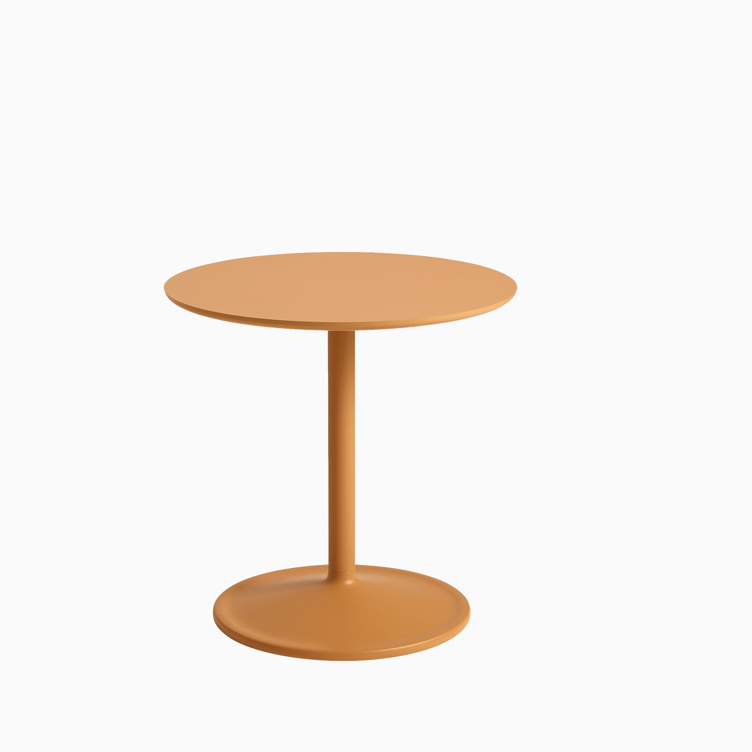 Muuto Soft Side Table H48cm D48cm Orange
