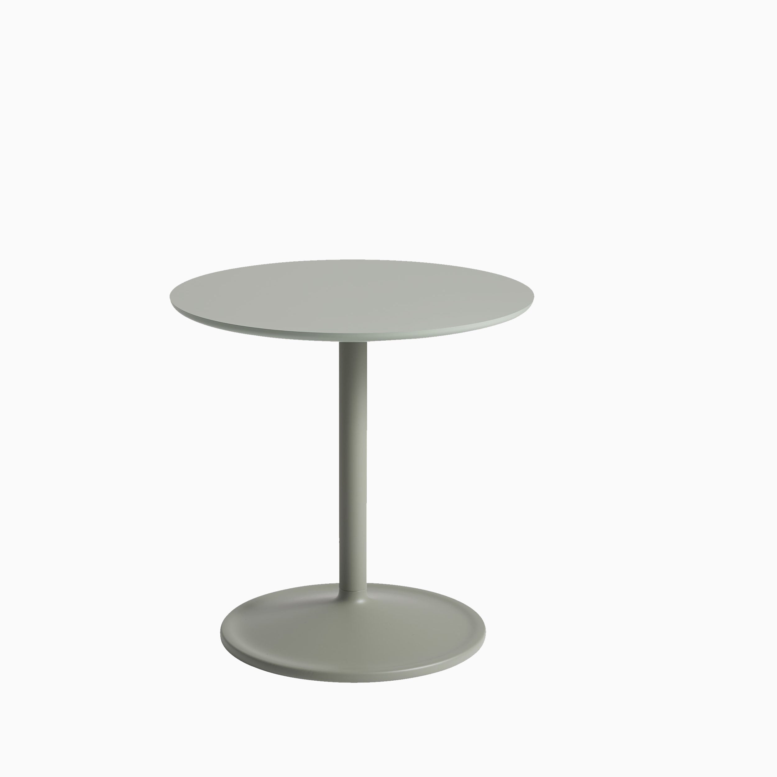 Muuto Soft Side Table H48cm D48cm Dusty Green