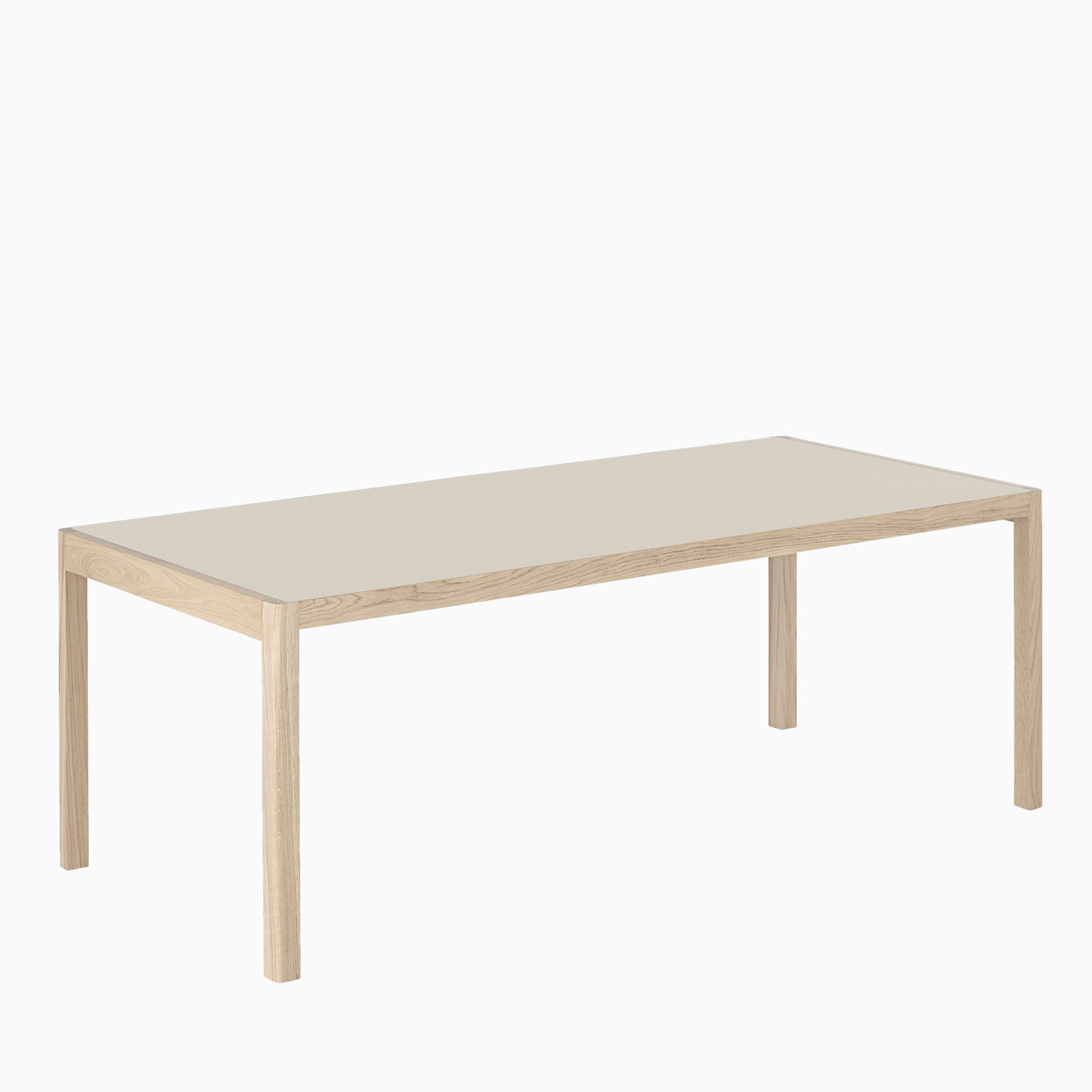 Muuto Workshop Table 200cm Warm Grey