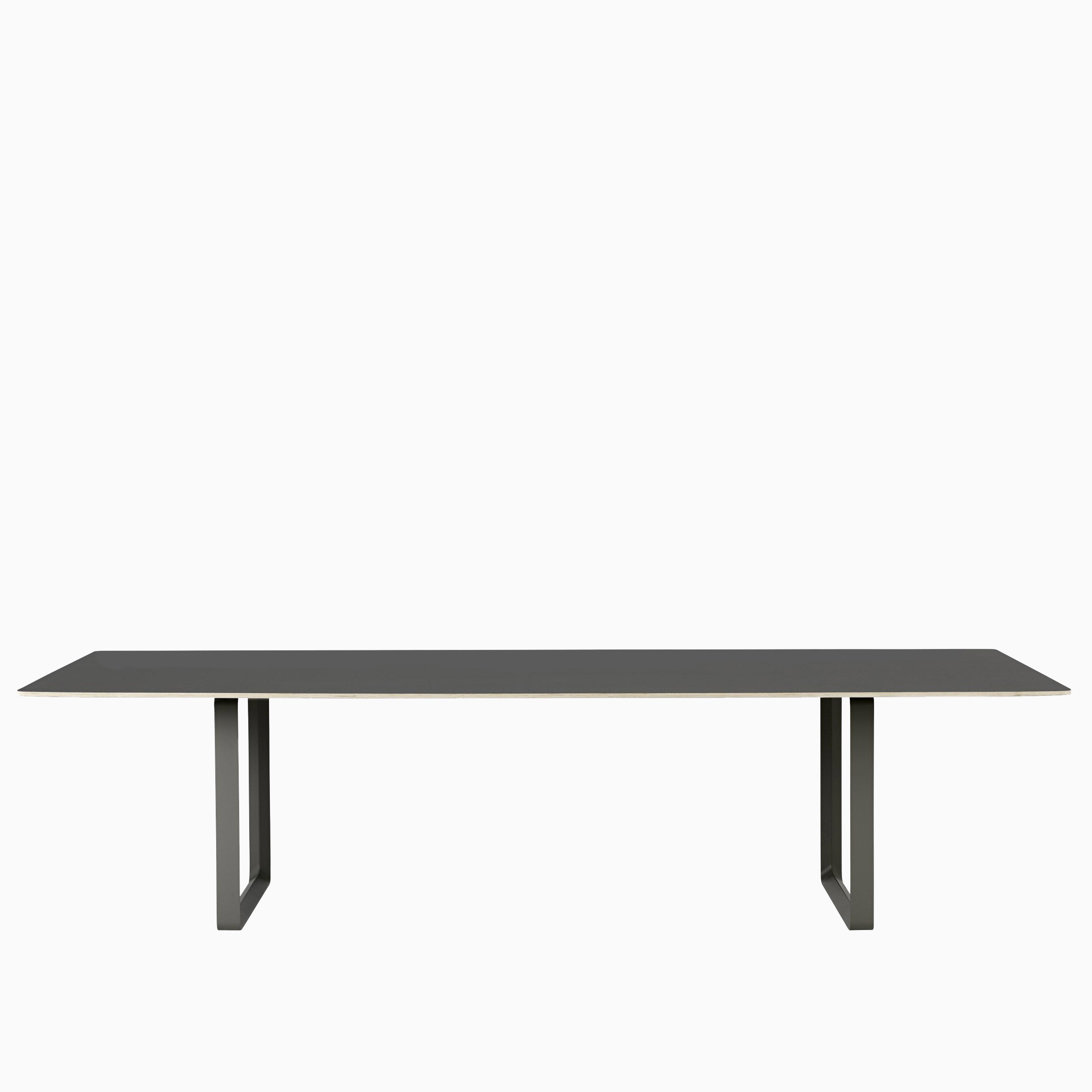 Muuto 70/70 Table 295cm x 108cm Black Top Black Legs