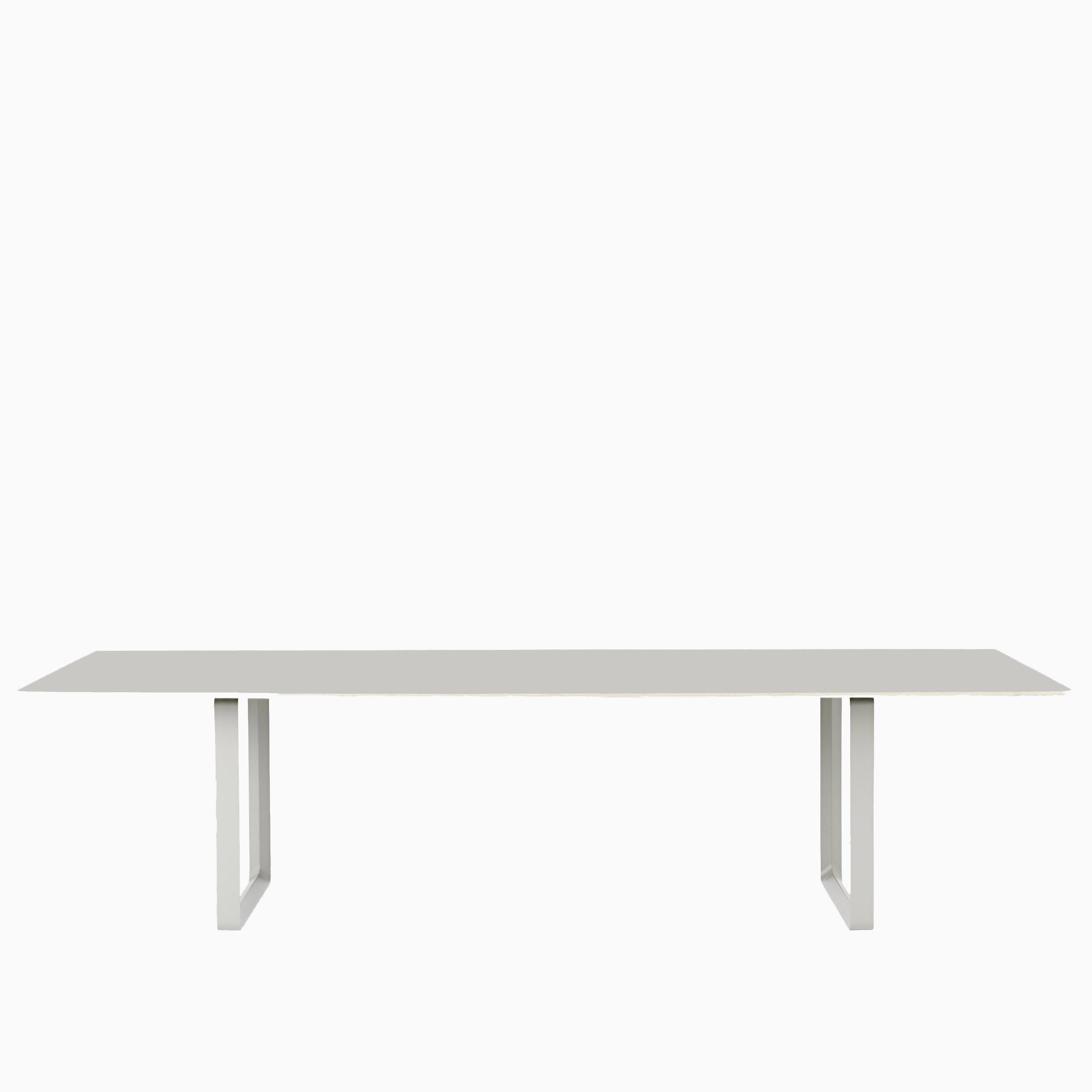 Muuto 70/70 Table 295cm Grey Top Grey Legs