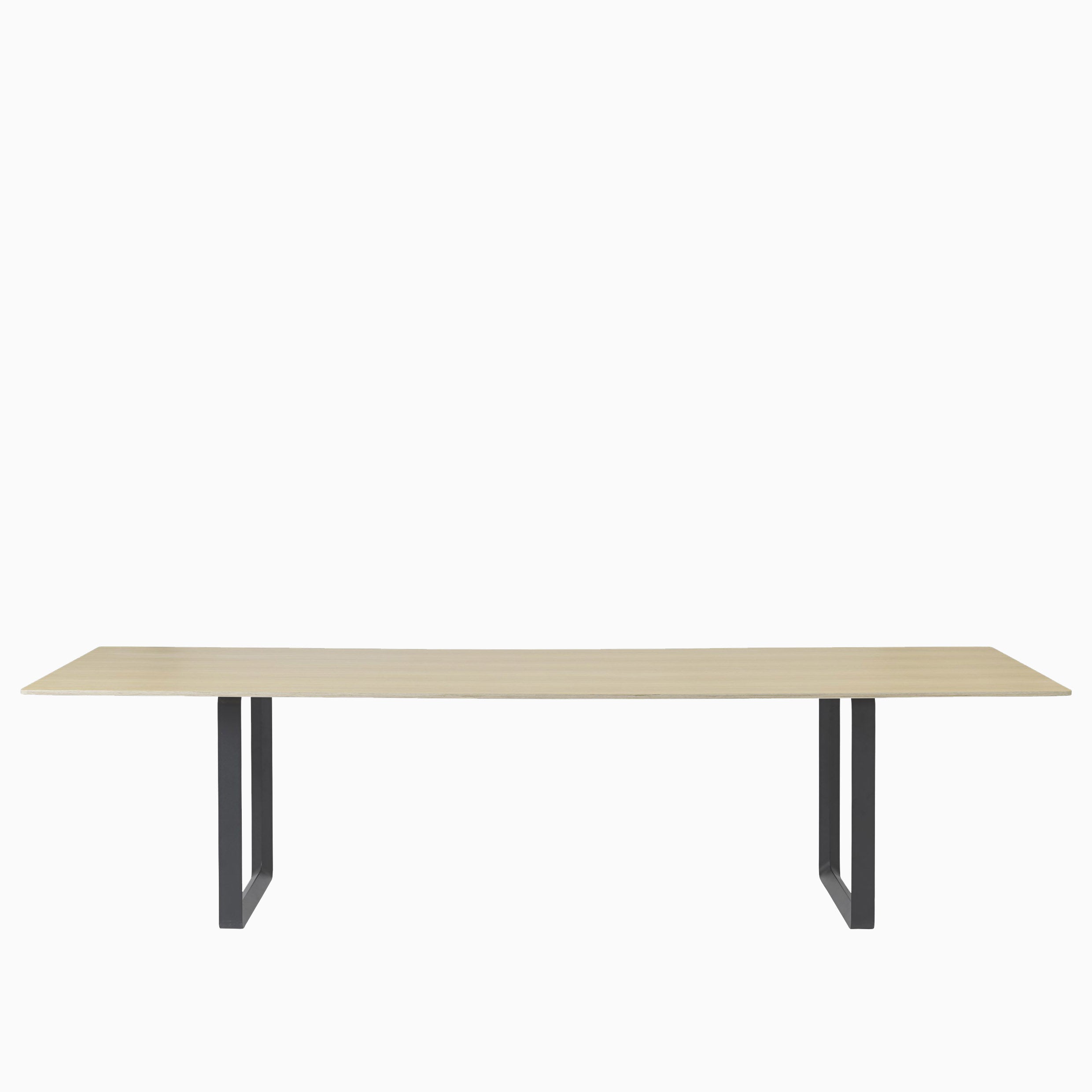Muuto 70/70 Table 295cm Oak Top Black Legs