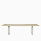 Muuto 70/70 Table 295cm Oak Top Grey Legs