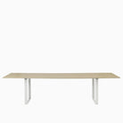 Muuto 70/70 Table 295cm Oak Top White Legs