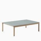 Muuto Couple Table 3 Plain Pale Blue Oiled Oak