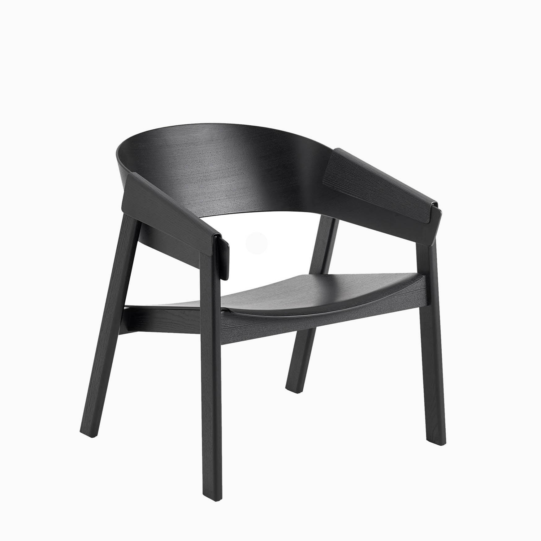 Muuto Cover Lounge Chair Black
