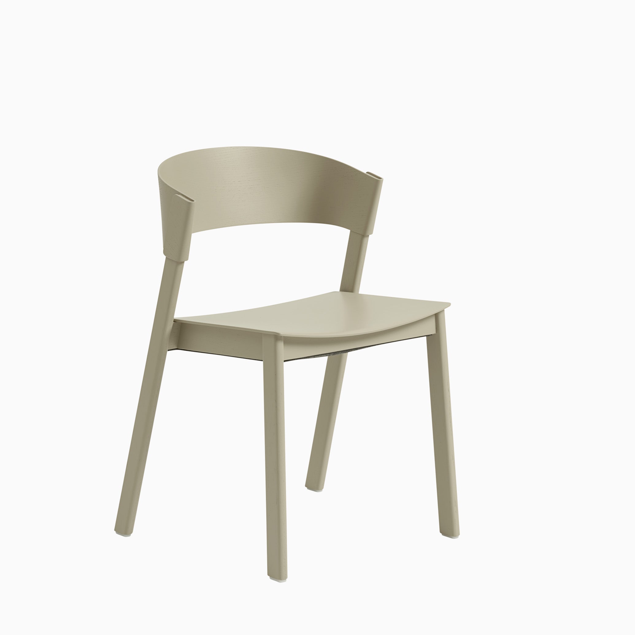 Muuto Cover Side Chair Dark Beige