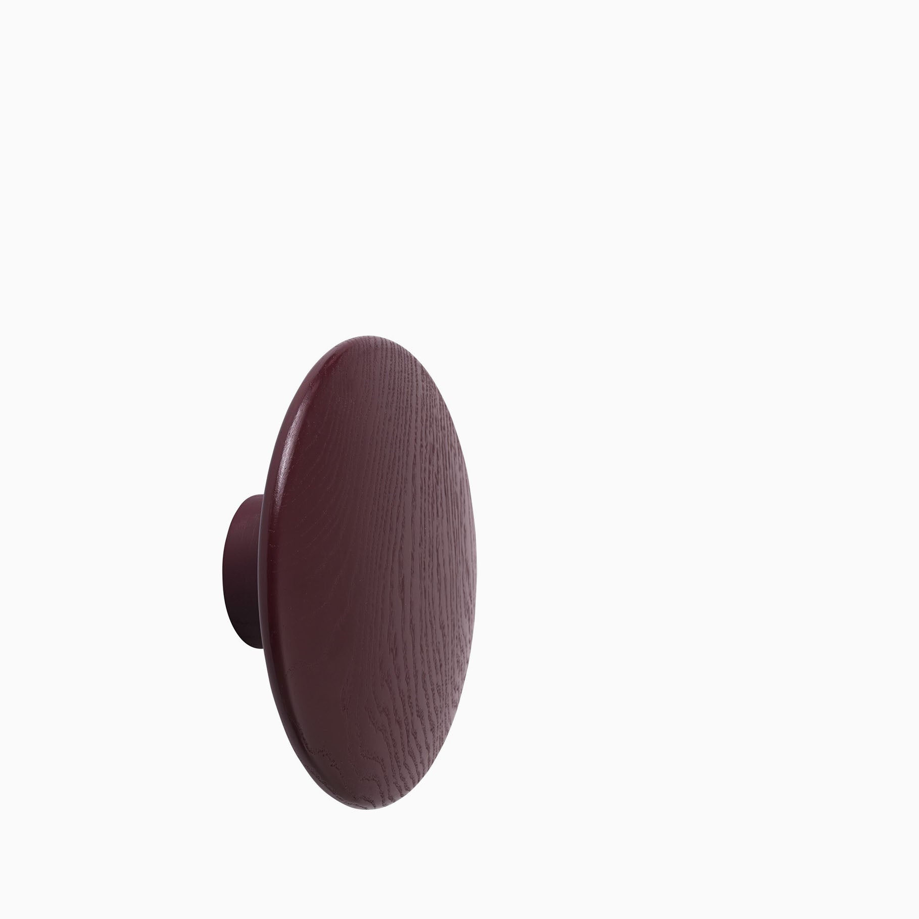 Muuto Dots Wood - Burgundy 17cm