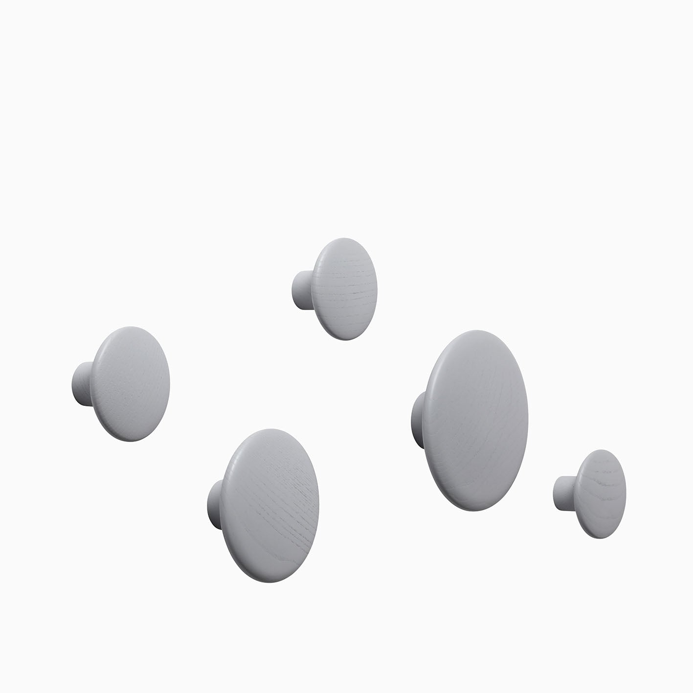 Muuto Dots Grey Set of 5