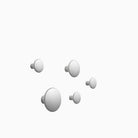 Muuto Dots Metal Set of 5 Aluminium