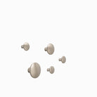 Muuto Dots Metal Set of 5 Taupe