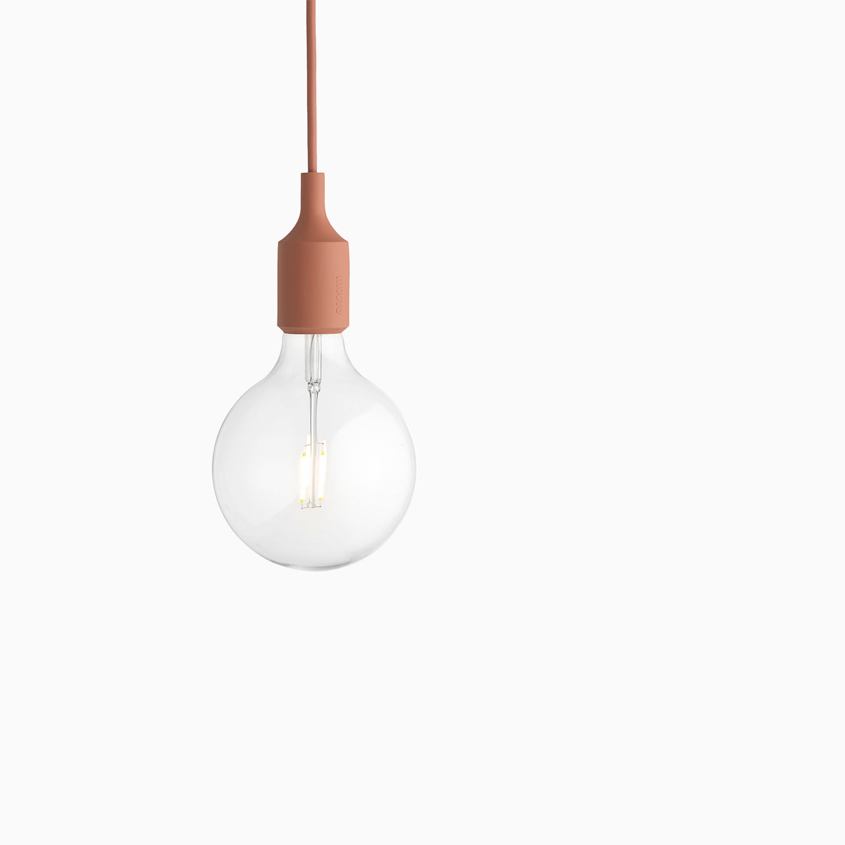 Muuto E27 Pendant Light Terracotta