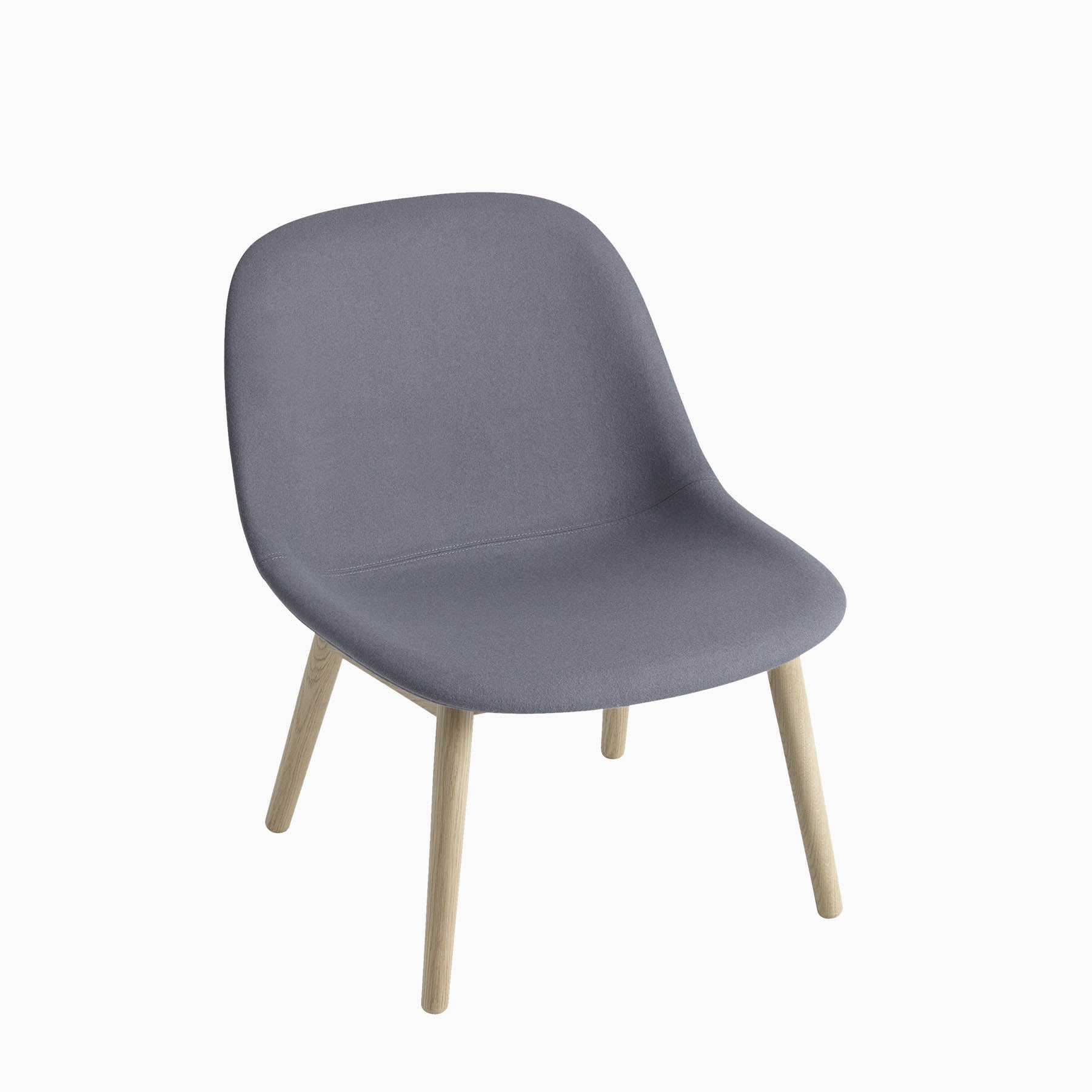 Muuto Fiber Lounge Chair Wood Base Divina 154