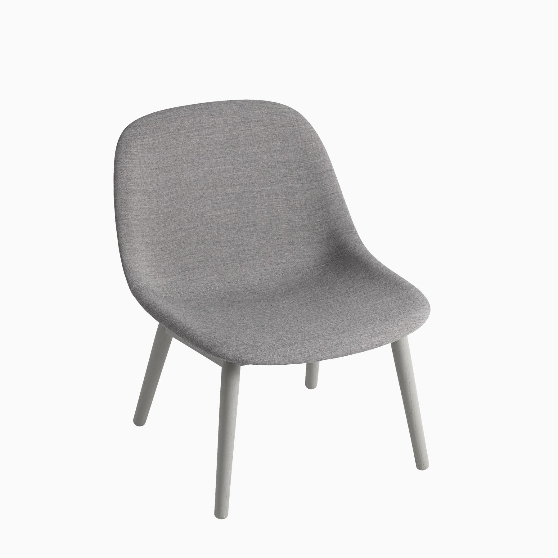 Muuto Fiber Lounge Chair Wood Base Remix 133