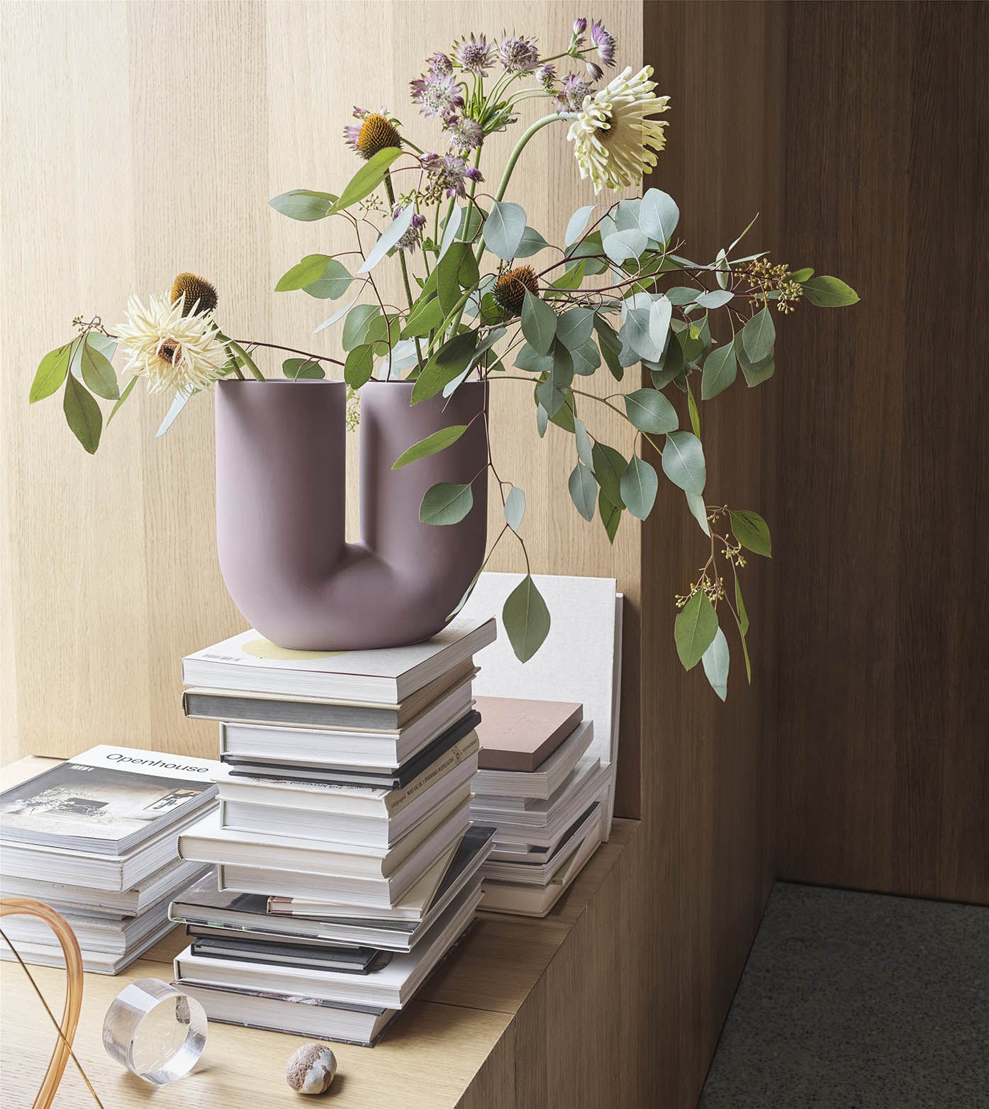 Muuto Kink Vase Dusty Lilac
