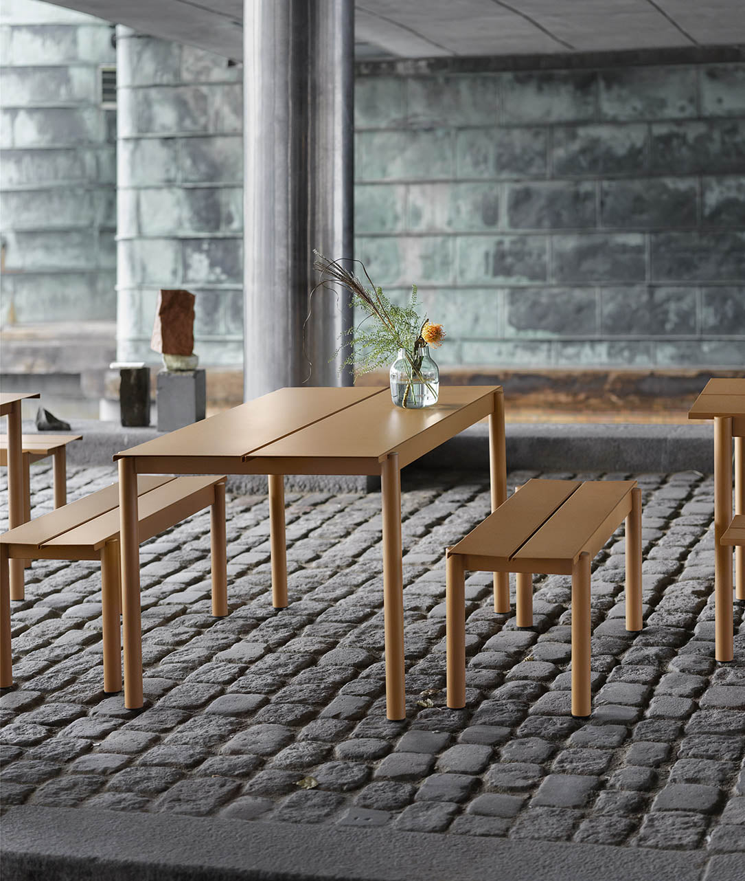 Muuto Linear Steel Bench – Arrival Hall