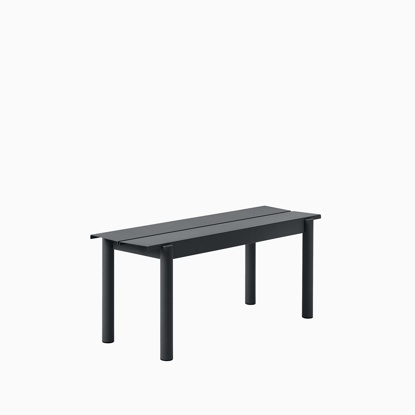 Muuto Linear Steel Bench 110cm Black