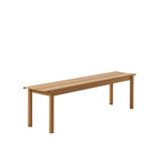Muuto Linear Steel Bench 170cm Burnt Orange