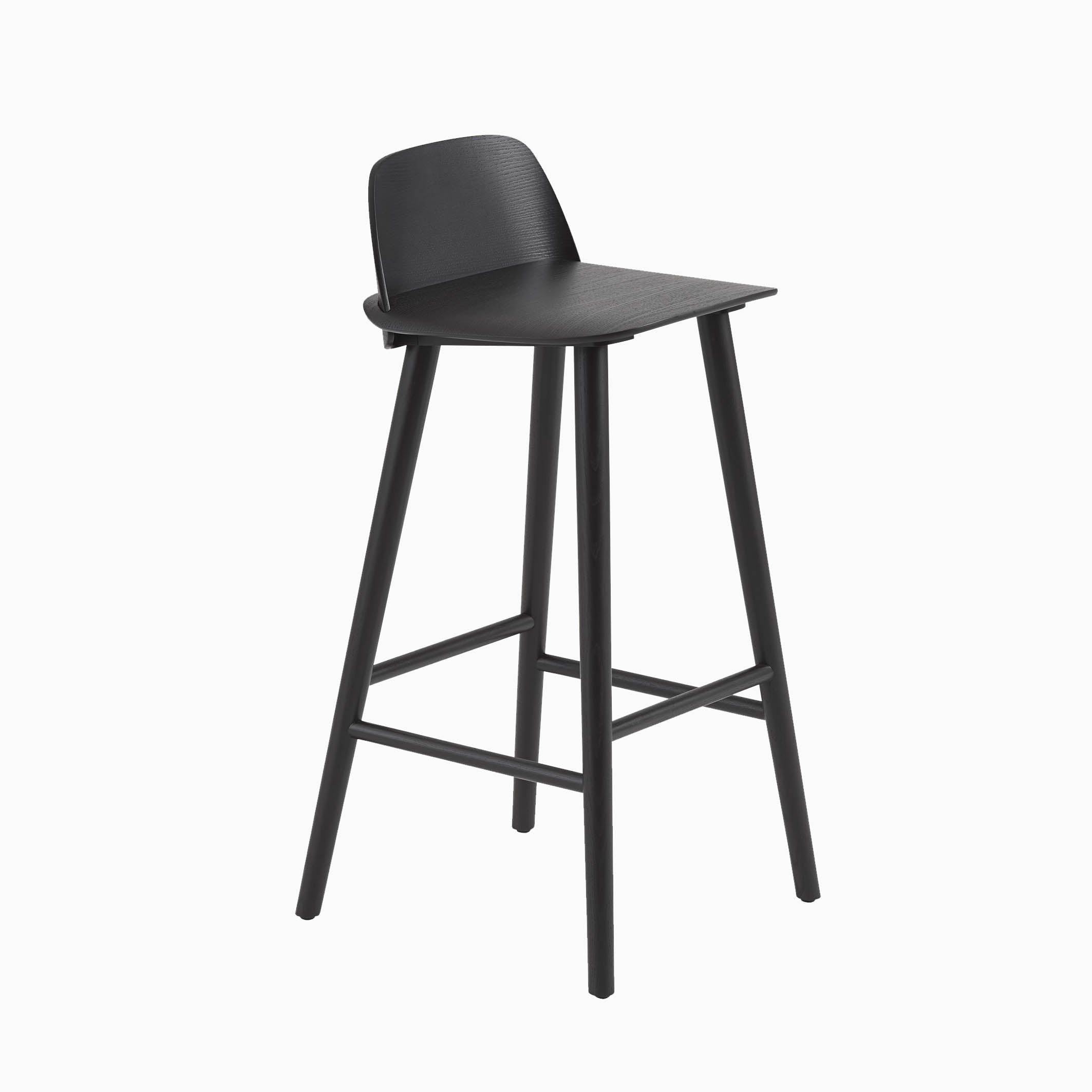 Muuto Nerd Bar Stool Black