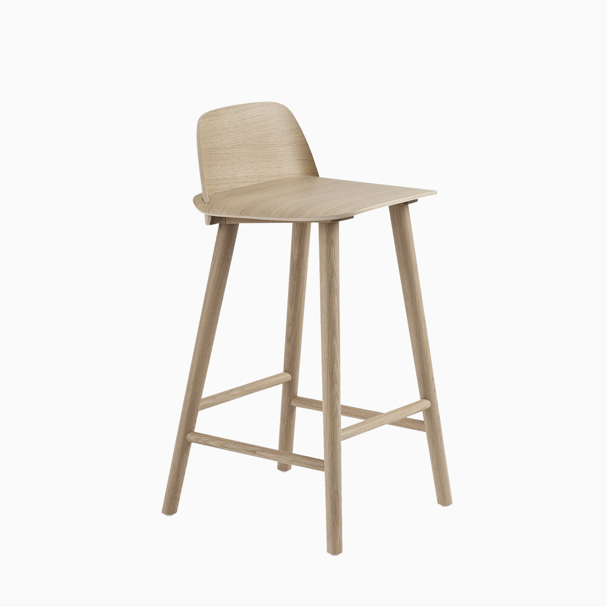 Muuto Nerd Counter Stool Oak