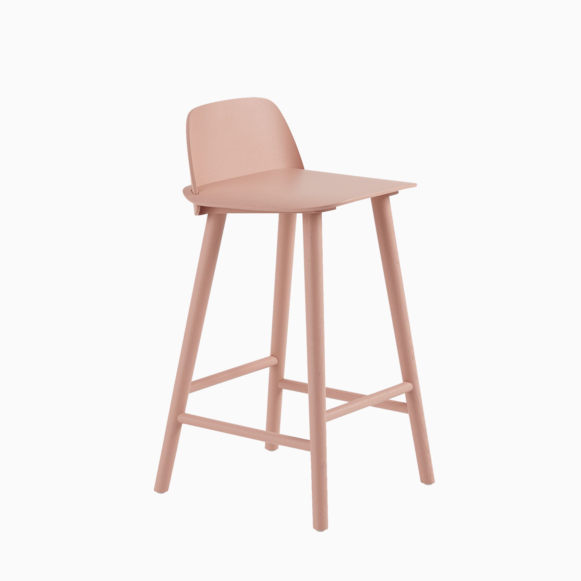 Muuto Nerd Counter Stool Tan Rose