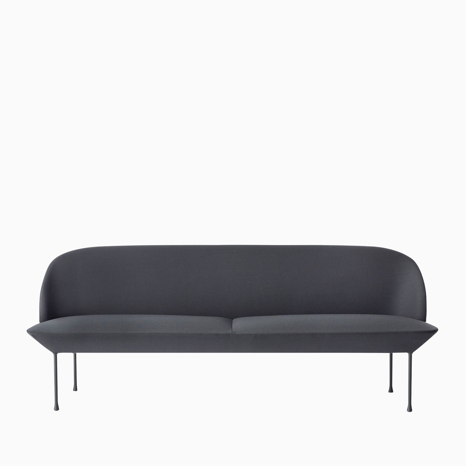 Muuto Oslo Sofa 3 Seater Steelcut 180