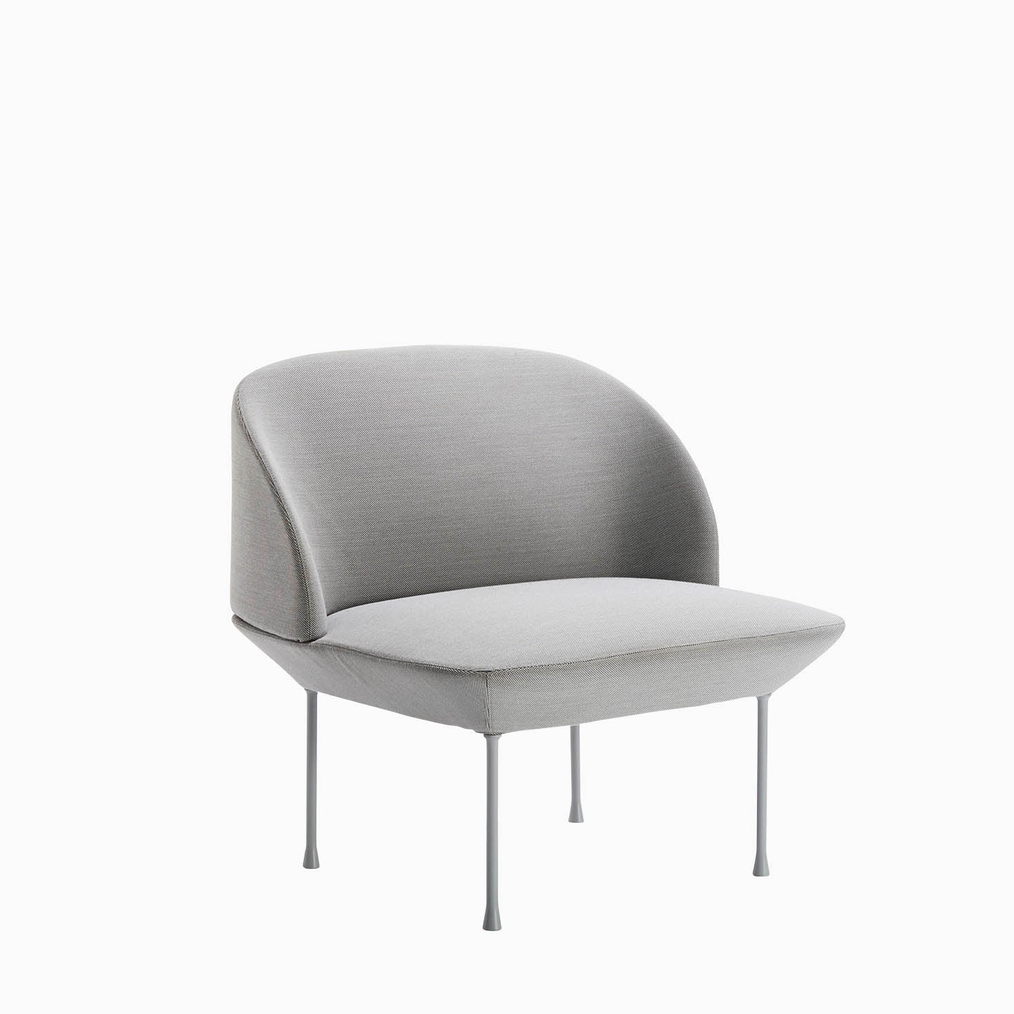 Muuto Oslo Lounge Chair Steelcut 160