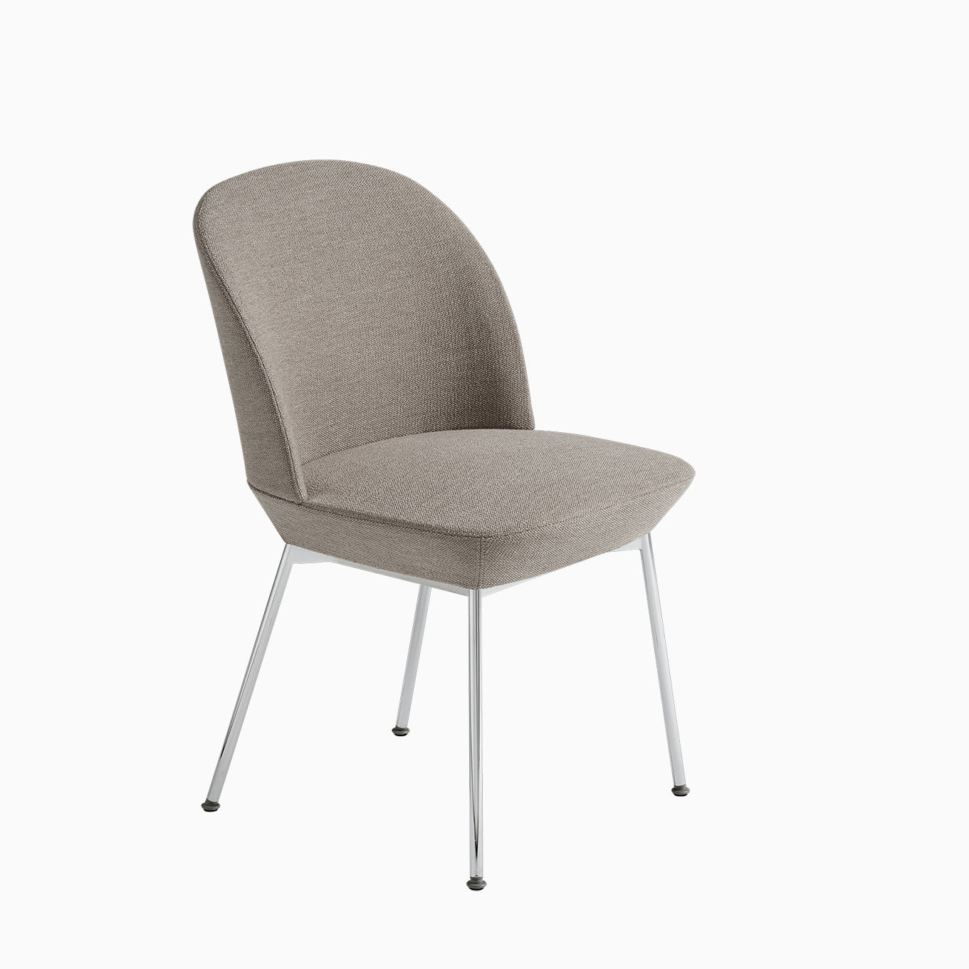 Muuto Oslo Side Chair Ocean 32 / Chrome Legs