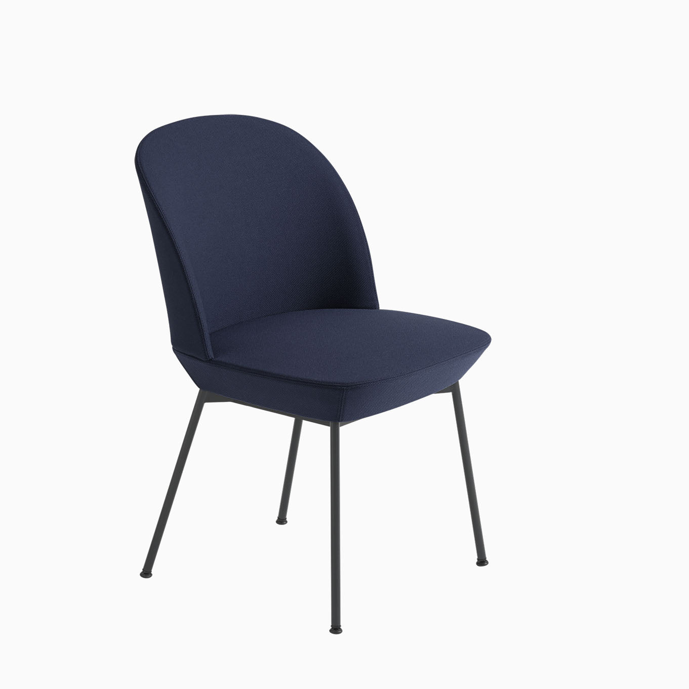 Muuto Oslo Side Chair Steelcut 775 Black