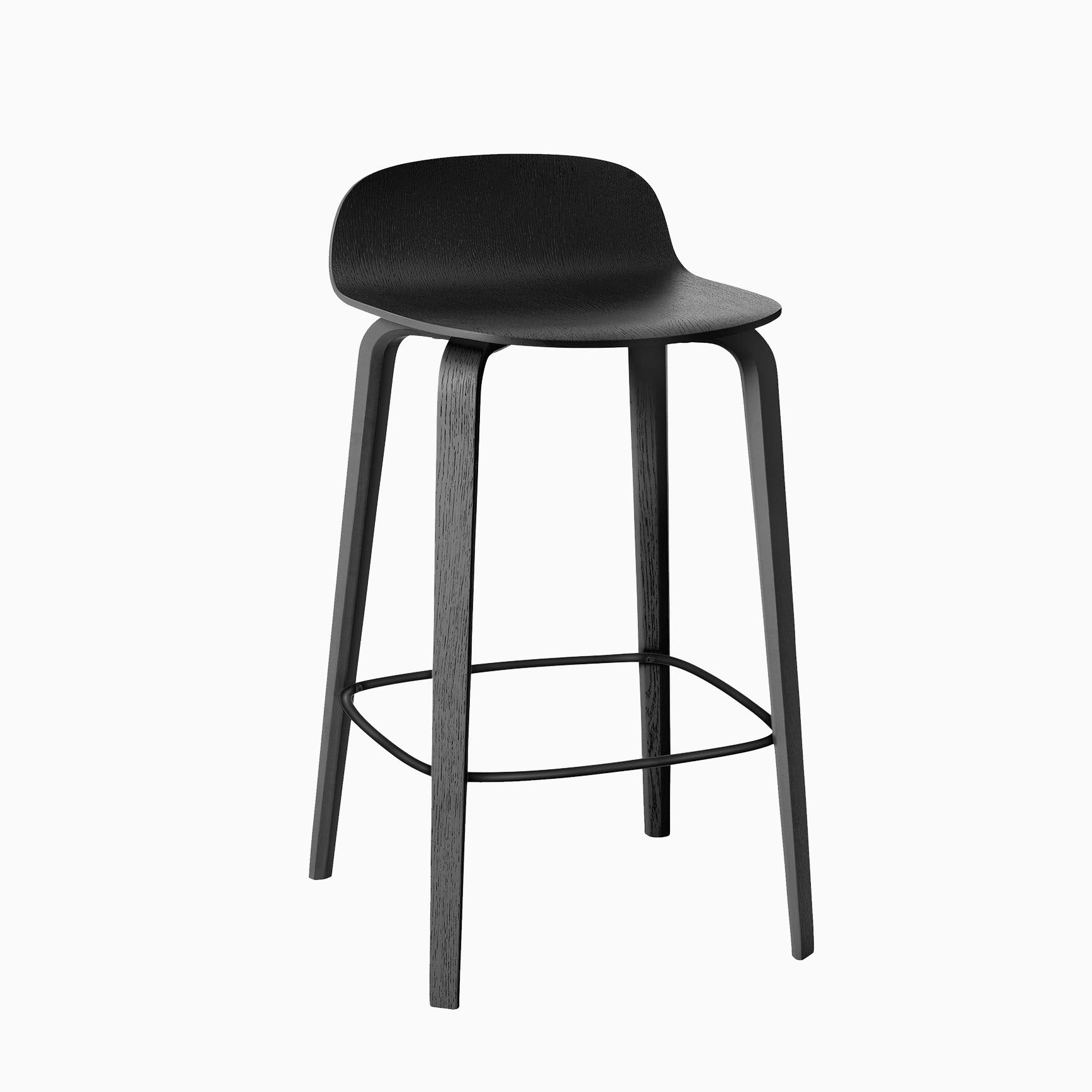 Muuto Visu Bar Stool 65cm Black