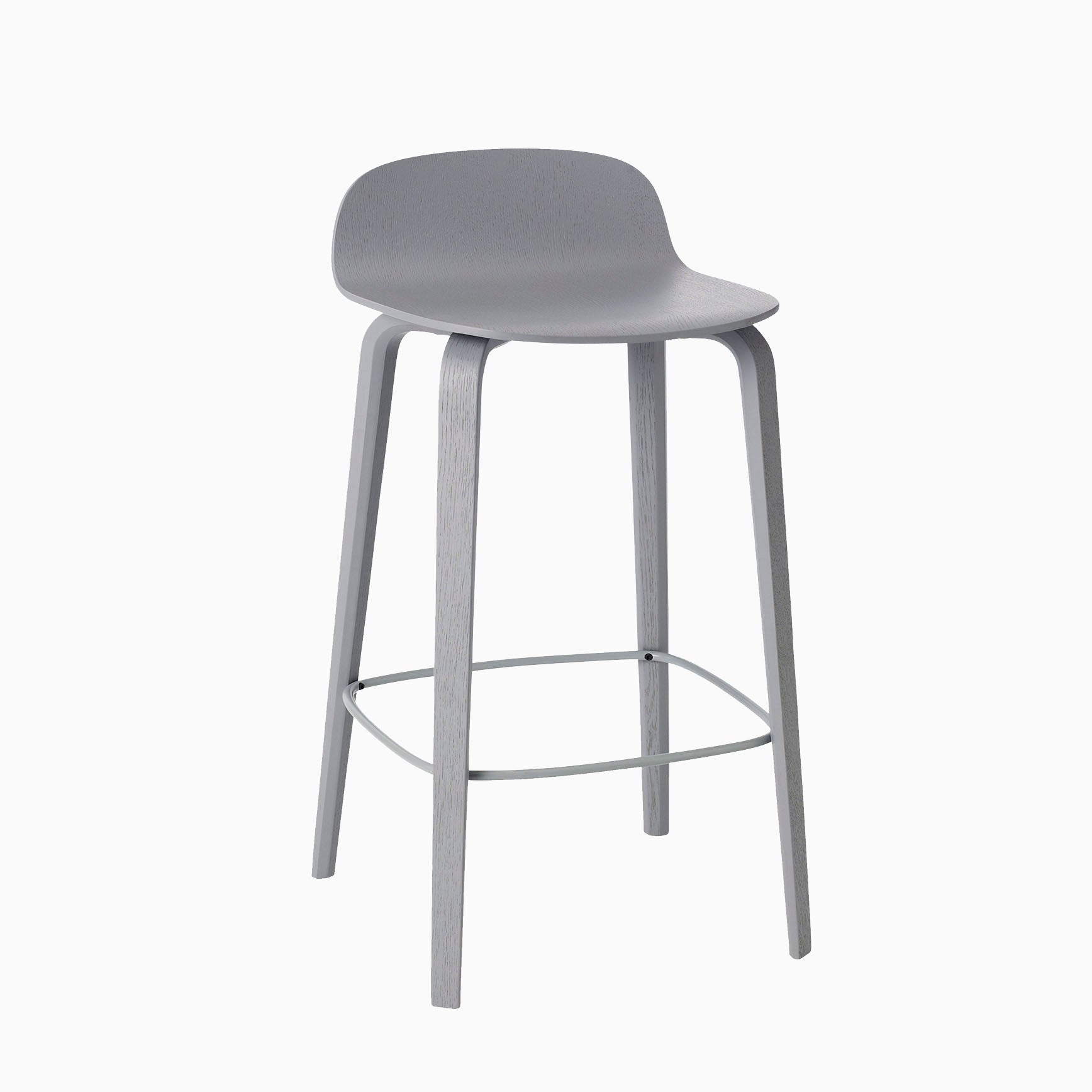 Muuto Visu Bar Stool 65cm Grey