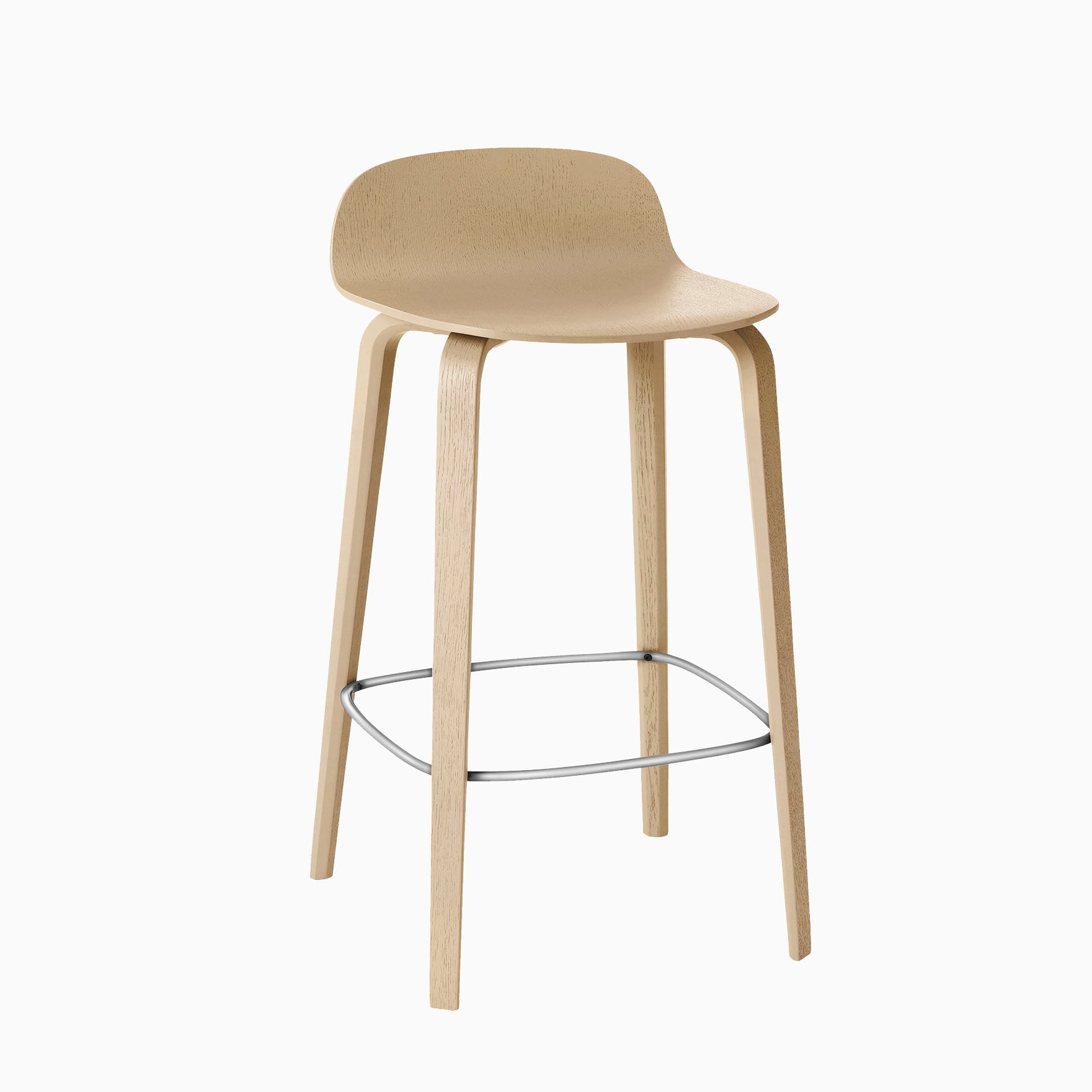 Muuto Visu Bar Stool 65cm Oak