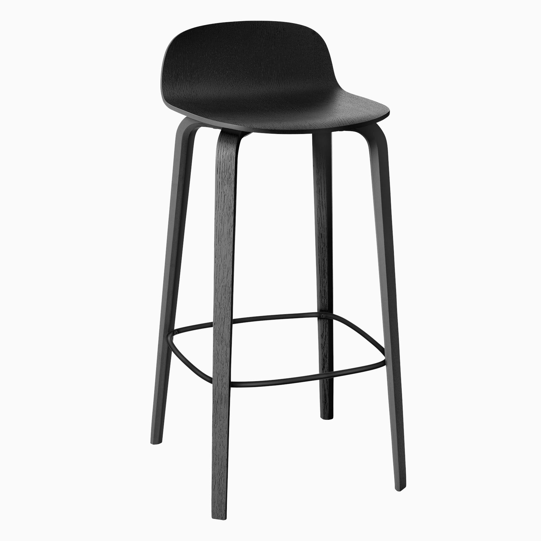 Muuto Visu Bar Stool 75cm Black