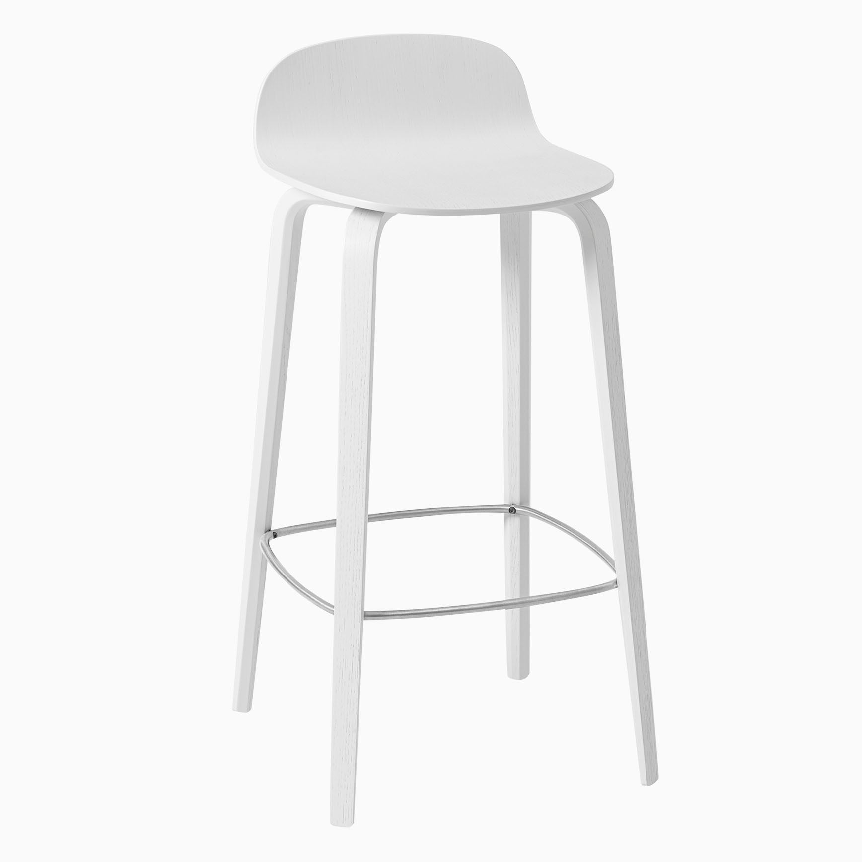 Muuto Visu Bar Stool 75cm White