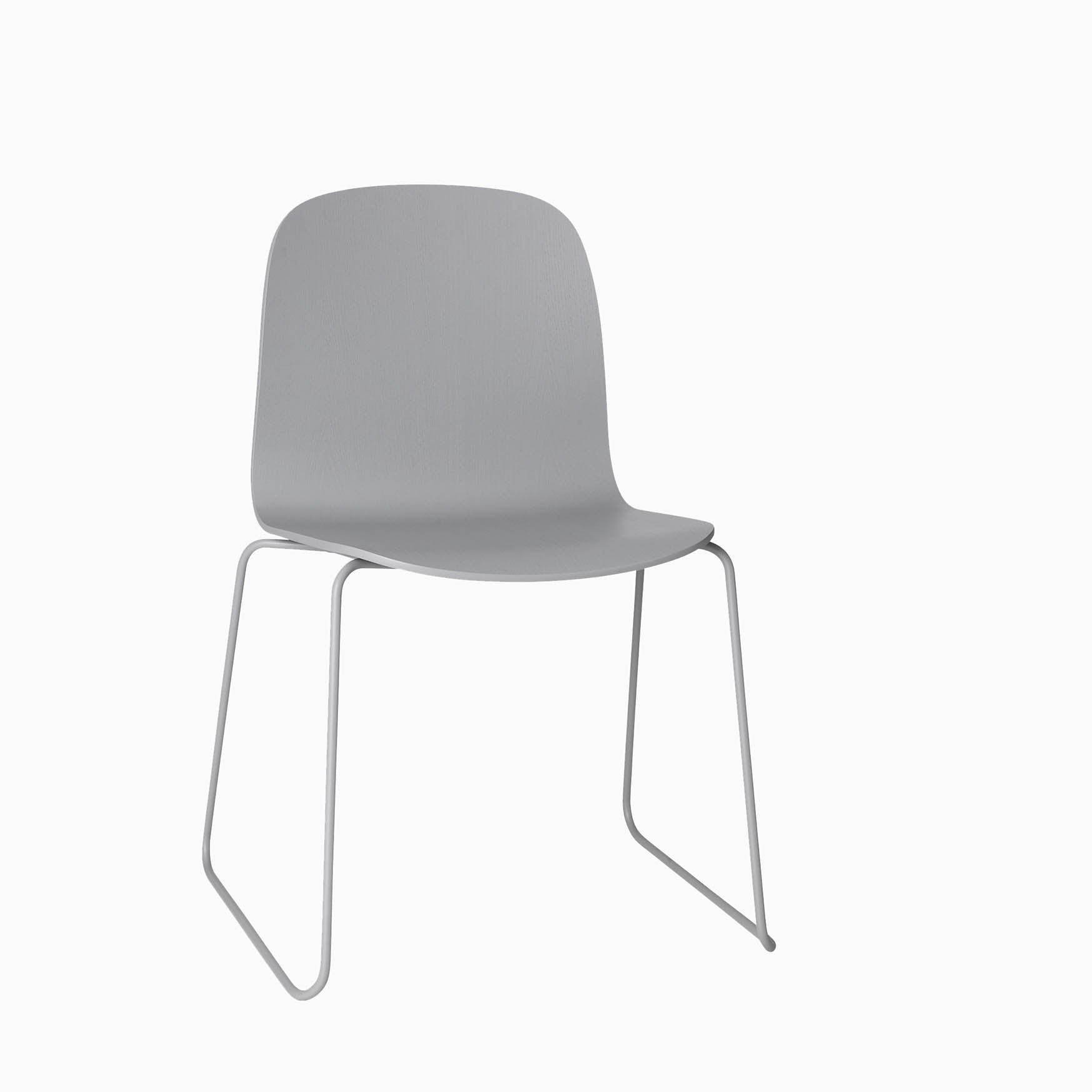 Muuto Visu Chair Sled Base Grey